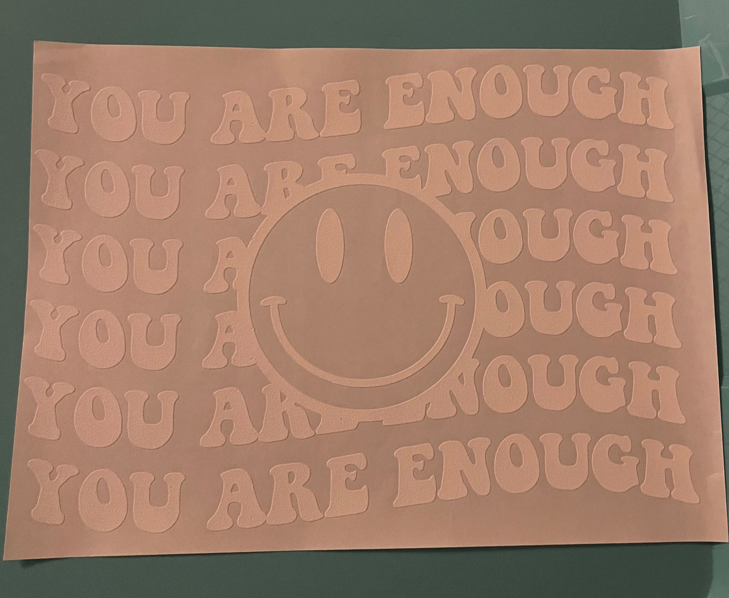 You are enough 🙂