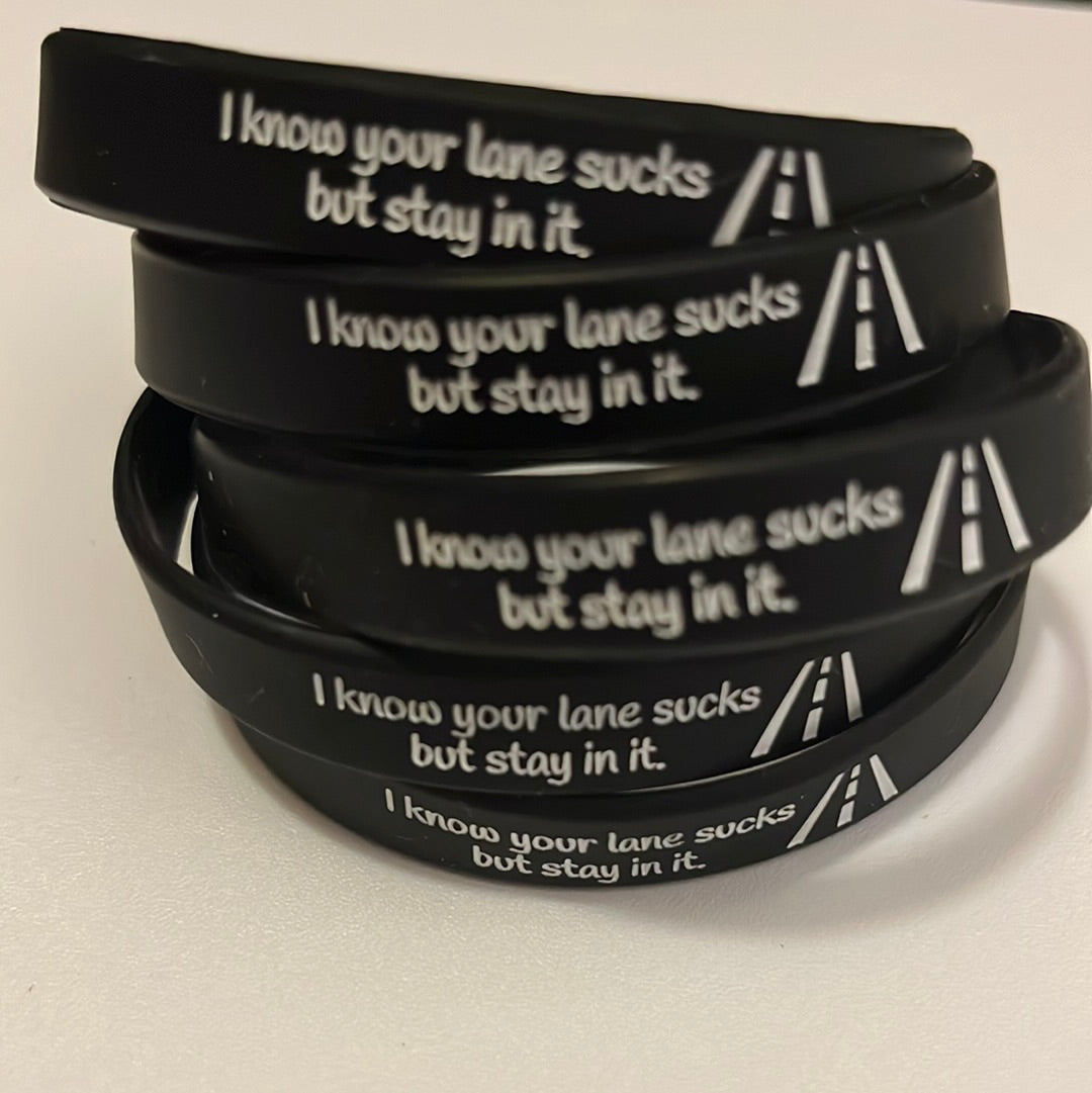 I know your lane sucks but stay in it