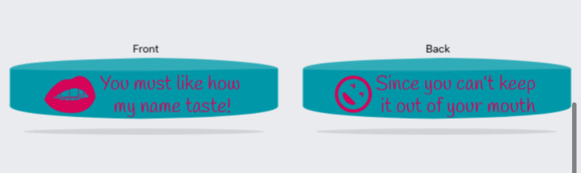 🫦You must like how my name taste