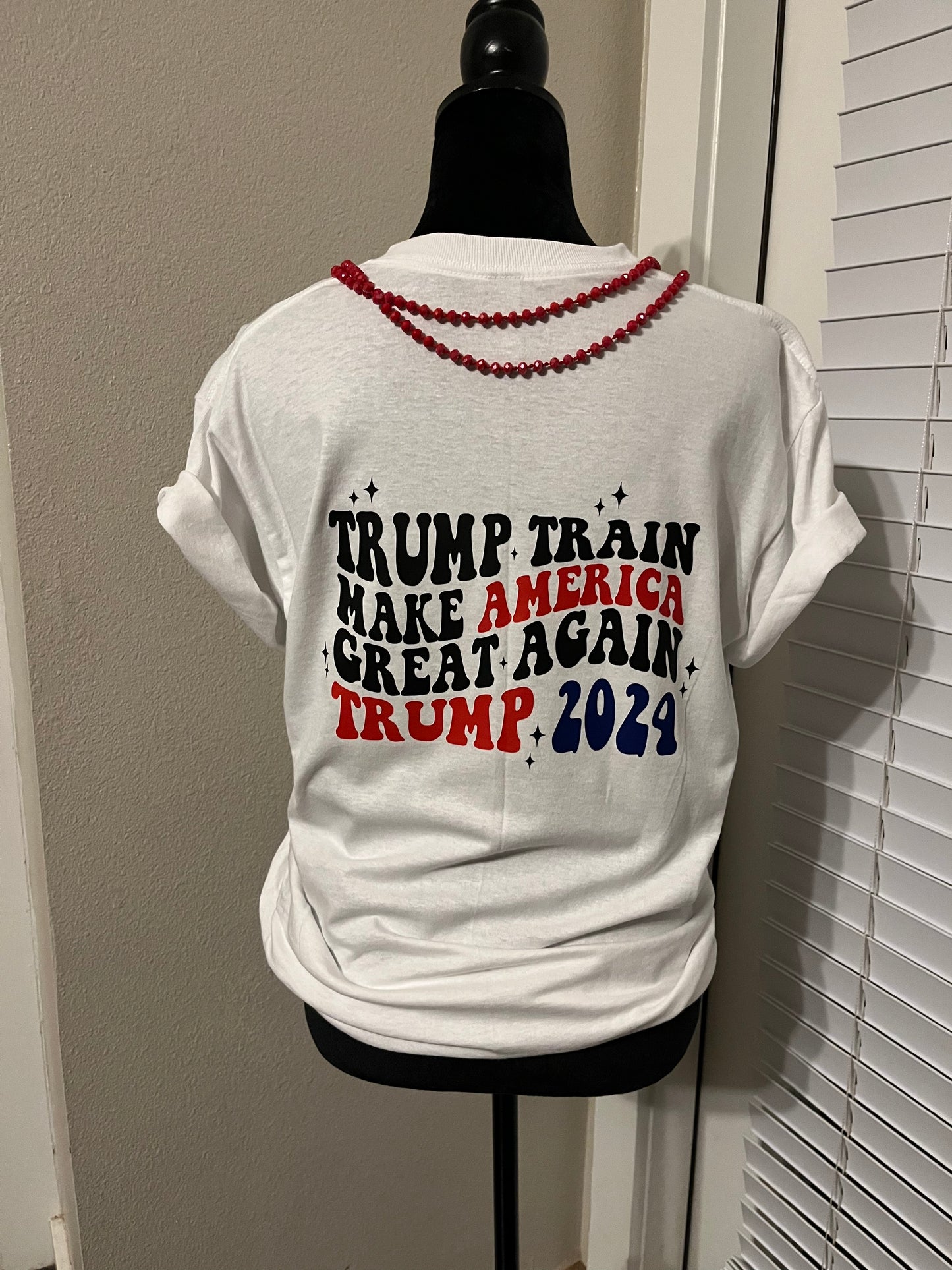 Trump train-Make America great again. Trump 2024