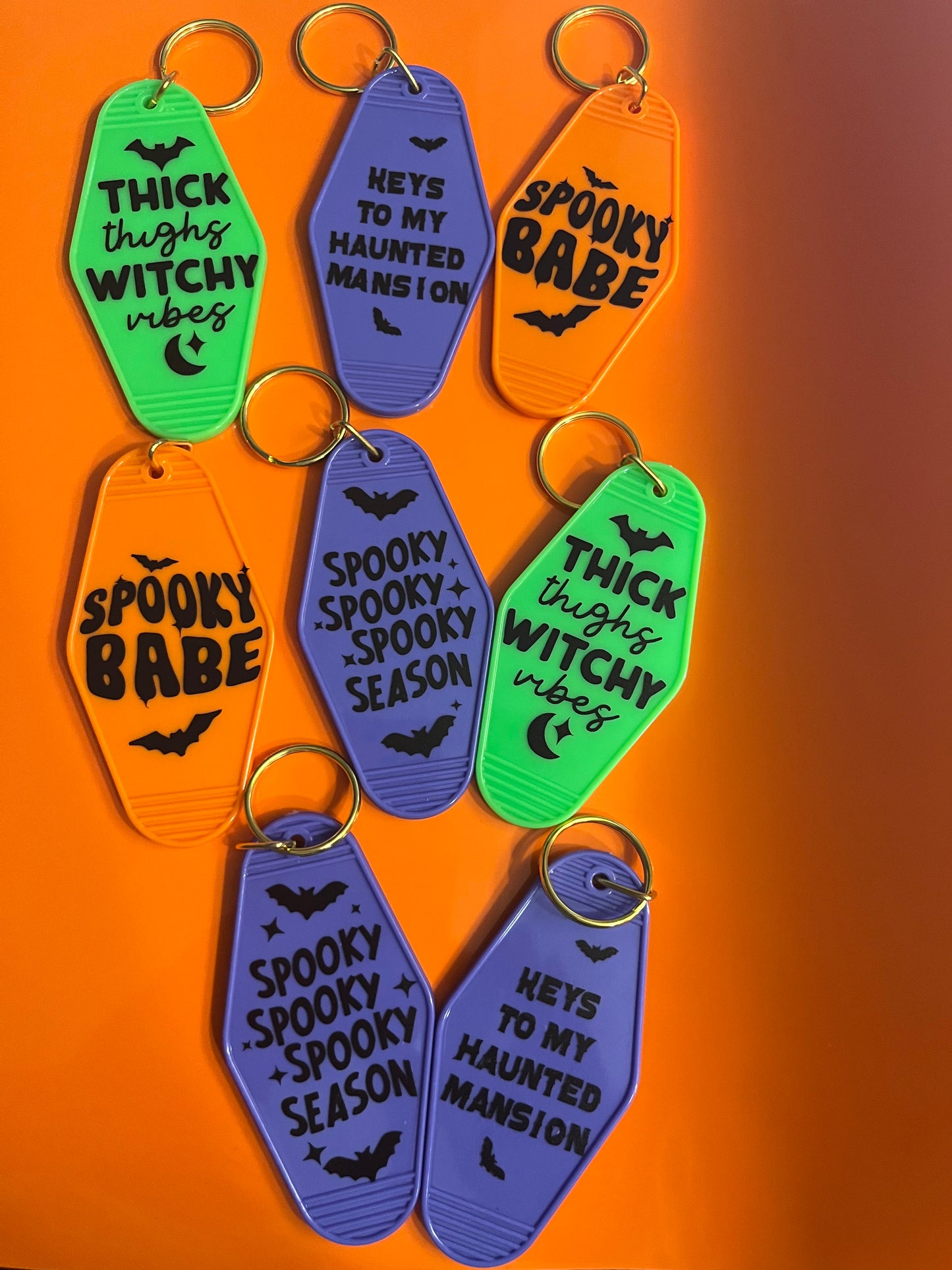 Halloween keychains