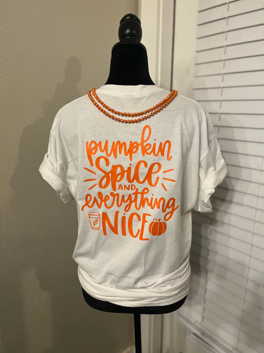 Pumpkin spice and everything nice