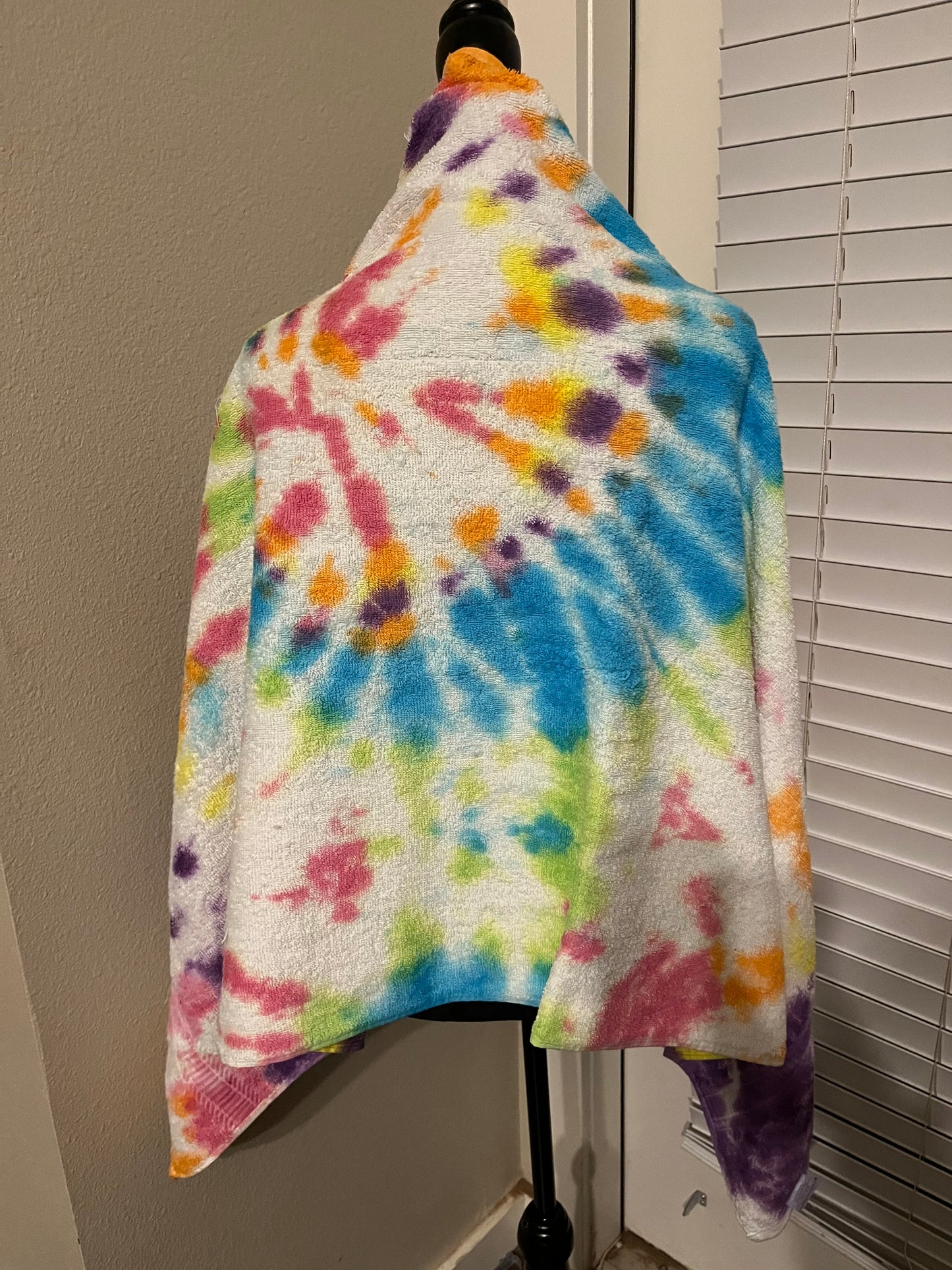 Rainbow Tie dye towel