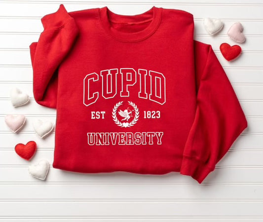 Cupid University Crewneck