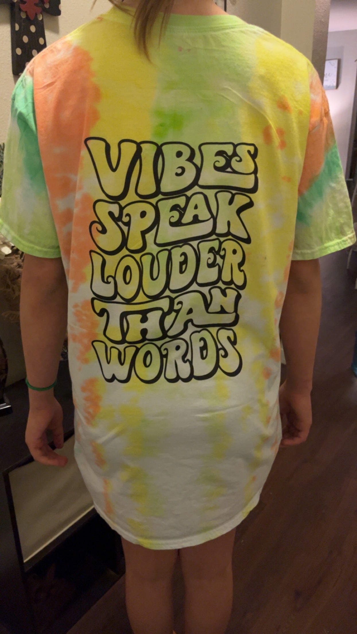 Vibes speak louder than words